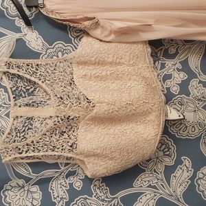 Sixe 24 two piece prom dress